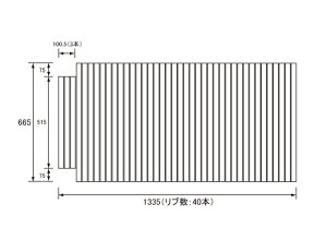 pi\jbN Panasonic(dH iVi) Cӂ(ӂӂ tt^) ӂ GA140NC 665×1335mm (u:40{)