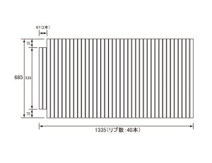 pi\jbN Panasonic(dH iVi) Cӂ(ӂӂ tt^) ӂ GA141NHJC (GA141NHJ̑֕i) 685×1335mm (u:40{)