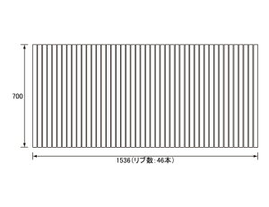 pi\jbN Panasonic(dH iVi) Cӂ(ӂӂ tt^) ӂ GA160 700×1536mm (u:46{)