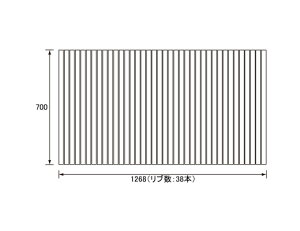 pi\jbN Panasonic(dH iVi) Cӂ(ӂӂ tt^) ӂ GD6018N 700×1268mm (u:38{) ֕iF RS9GD6018NEC ł͂