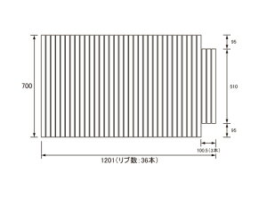 pi\jbN Panasonic(dH iVi) Cӂ(ӂӂ tt^) ӂ GD60439 700×1201mm (u:36{)
