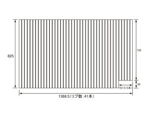 pi\jbN Panasonic(dH iVi) Cӂ(ӂӂ tt^) ӂ GD60461N 825×1368.5mm (u:41{)
