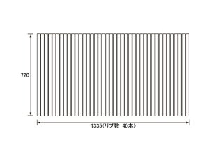 pi\jbN Panasonic(dH iVi) Cӂ(ӂӂ tt^) ӂ RL91005C (RL91005̑֕i) 720×1335mm (u:40{)