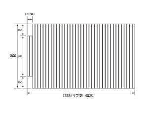 pi\jbN Panasonic(dH iVi) Cӂ(ӂӂ tt^) ӂ RL91031C (RL91031̑֕i) 800×1335mm (u:40{)