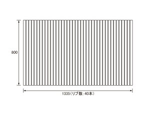 pi\jbN Panasonic(dH iVi) Cӂ(ӂӂ tt^) ӂ RL91051 800×1335mm (u:40{) ֕iFRL91051EC ł͂