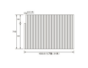 pi\jbN Panasonic(dH iVi) Cӂ(ӂӂ tt^) ӂ RL91055R *֕i RL91055RC 710×1033.5mm (u:31{)