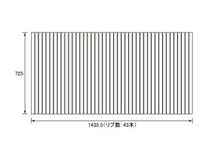 pi\jbN Panasonic(dH iVi) Cӂ(ӂӂ tt^) ӂ RL91067C (RL91067̑֕i) 725×1435.5mm (u:43{) ֕iFRL91067EC ł͂