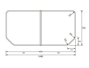 pi\jbN Panasonic(dH iVi) Cӂ(ӂӂ tt^) g݂ӂ RL91067SC 725×1440mm (RL91067S̑֕i)