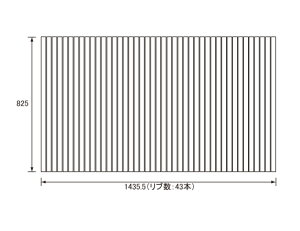 pi\jbN Panasonic(dH iVi) Cӂ(ӂӂ tt^) ӂ RL91068C (RL91068̑֕i) 825×1435.5mm (u:43{)