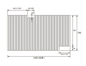 pi\jbN Panasonic(dH iVi) Cӂ(ӂӂ tt^) ӂ RL9141FJRC (RL9141FJȒ֕i) 750×1335mm (u:40{)