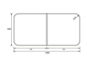 pi\jbN Panasonic(dH iVi) Cӂ(ӂӂ tt^) g݂ӂ RL9161ACC (RL9161AC̑֕i) 680×1400mm