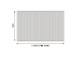 pi\jbN Panasonic(dH iVi) Cӂ(ӂӂ tt^) ӂ RLA71MN11 1134×727mm (u:34{)