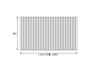 pi\jbN Panasonic(dH iVi) Cӂ(ӂӂ tt^) ӂ RLFK71MF1KKC (RLFK71MF1KK̑֕i) 620×1134mm (u:34{)