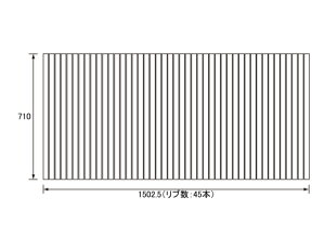 pi\jbN Panasonic(dH iVi) Cӂ(ӂӂ tt^) ӂ RLSX74MF7K1C (RLSX74MF7K1̑֕i) 710×1502.5mm (u:45{)