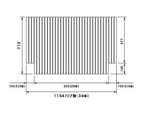 pi\jbN Panasonic(dH iVi) Cӂ(ӂӂ tt^) ӂ RLU71MN7K1C (RLU71MN7K1̑֕i) 712×1134mm (u:34{)