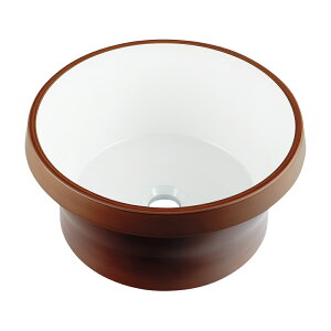 【493-144-DW】カクダイ 丸型手洗器 ココナッツ KAKUDAI (代替品 493-264-DW でお届け)