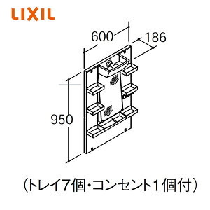 yMPV1-601YJUz LIXIL ~[Lrlbg PVV[Y 1ʋ LEDƖ Ԍ600mm S1800mmp ʉϑ ~߃R[gt