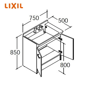 yPV2N-755SYN/VP1HzLIXIL ʉϑ {̂̂ PVV[Y Ԍ750mm ndl y[J[iz