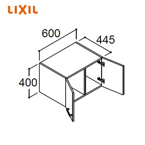 yPV1U-604z LIXIL PVV[Y Abp[Lrlbg Ԍ600mm