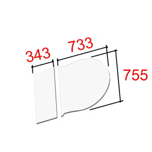 yYFK-1176B(10)L-DzLIXIL INAX Ct^ ۉgt^ 2g L^Cv zCg s755mm 733mmE343mm