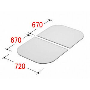 yYFK-1475B(5)zLIXIL INAX Ct^ gt^ 2g s720mm 670mm