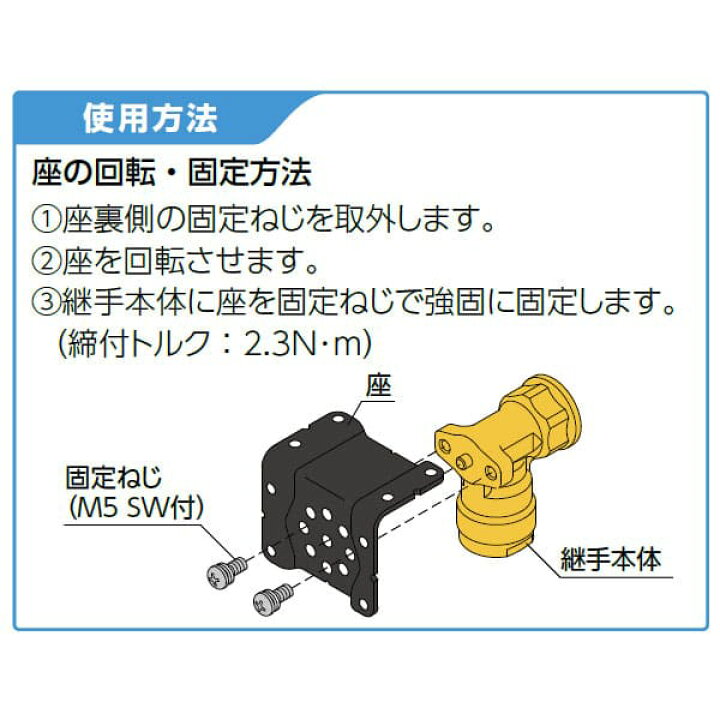 楽天市場】【WL73-1313-S】オンダ製作所 ダブルロックジョイント WL73 