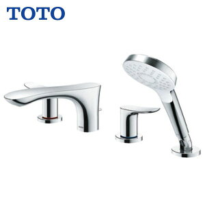 【TBG01202JA】TOTO 台付2ハンドル混合水栓 バス水栓 GOシリーズ ホース付き 一般地・寒冷地共用 旧品番TBG01202J