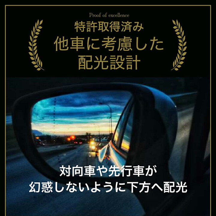 楽天市場】【全品15%OFF】 LED フォグランプ イエロー 14400lm 