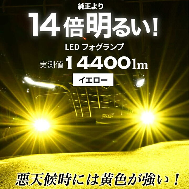 楽天市場】アルト H16.9〜H21.11 HA24系 LED フォグランプ イエロー  