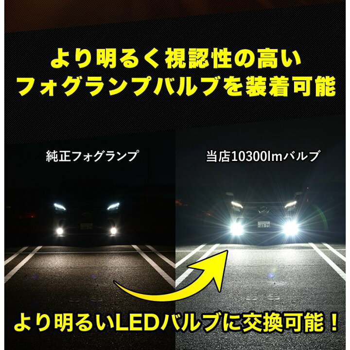 楽天市場】フォグランプ ユニット アルファード 30系 前期 後期 H27.1 