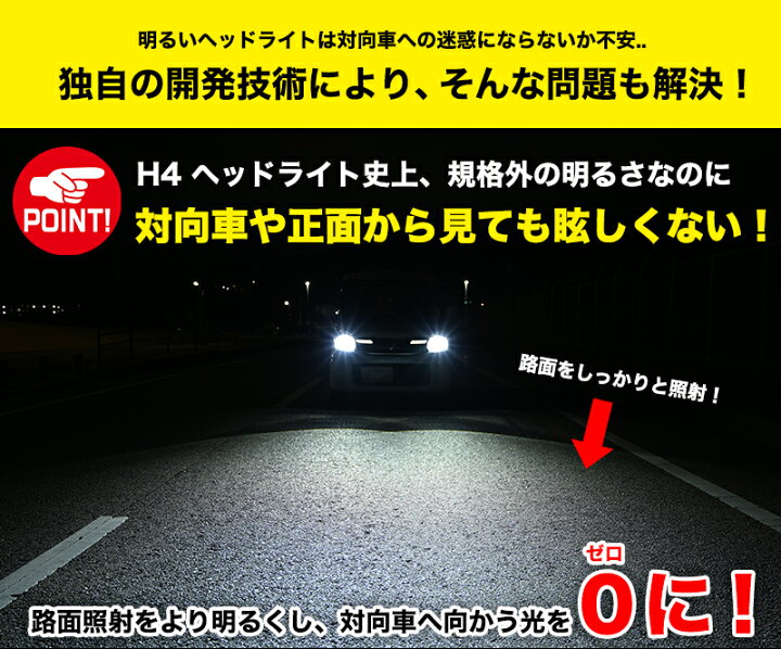 楽天市場 トヨタ タンク H28 11 車検対応 H4 Led 正規品 プロジェクターヘッドライト 実測値9000lm Hi Lo 切り替え Veleno 美麗なカットライン Hid にない瞬間点灯 宅配便配送商品 送料無料 Reiz Trading