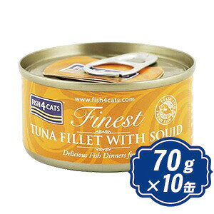 yő2000~OFFN[|zzz tBbV4 Lbg ʋl ciCJ 70g×10 fish4 TUNA FILLET WITH SQID Yt[hyKiz