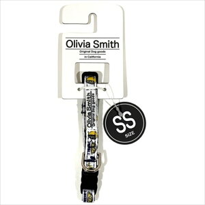 オリビアスミス ドッグカラーフレッシュレモン SSサイズ (犬用首輪) 【メール便可】