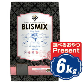 ブリスミックス グレインフリー サーモン 小粒 ドッグフード 6kg BLISMIX【正規品】