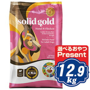 ソリッドゴールドフントフラッケンドッグフード12.9kg