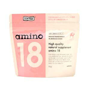 【最大2000円OFFクーポン配布中】 セントマーク アミノ18 50g (犬・猫用サプリメント) ホワイトフォックス