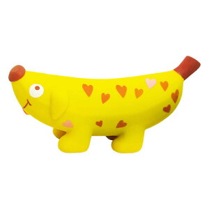 プラッツ バナナドッグ ハート (犬用おもちゃ)
