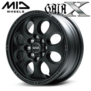 送料無料NV200 バネット デリカD3MID GAIA X ガイアクロス14インチ 5.0J +42 (4H PCD114.3 / 4H PCD100 )8穴マルチJWL / JWL-T/ VIA 規格対応品新品アルミホイール4本