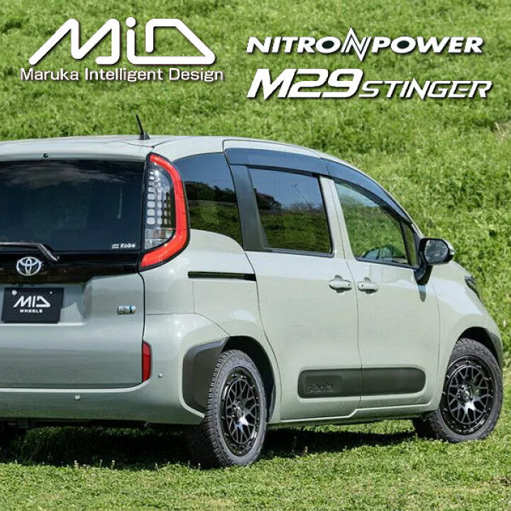 楽天市場】送料無料10系 シエンタ 現行車（新型）ナイトロパワー M29 