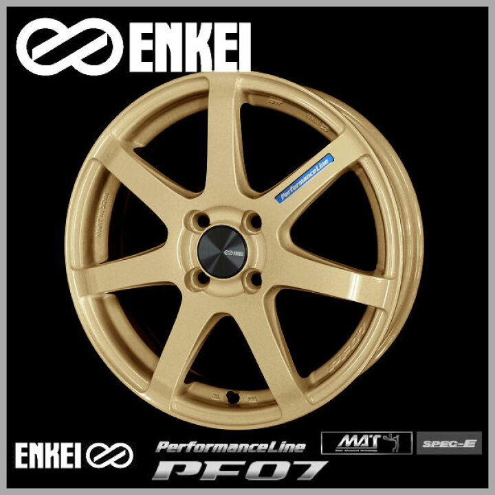 楽天市場】送料無料□ENKEI エンケイ パフォーマンスラインPF07 