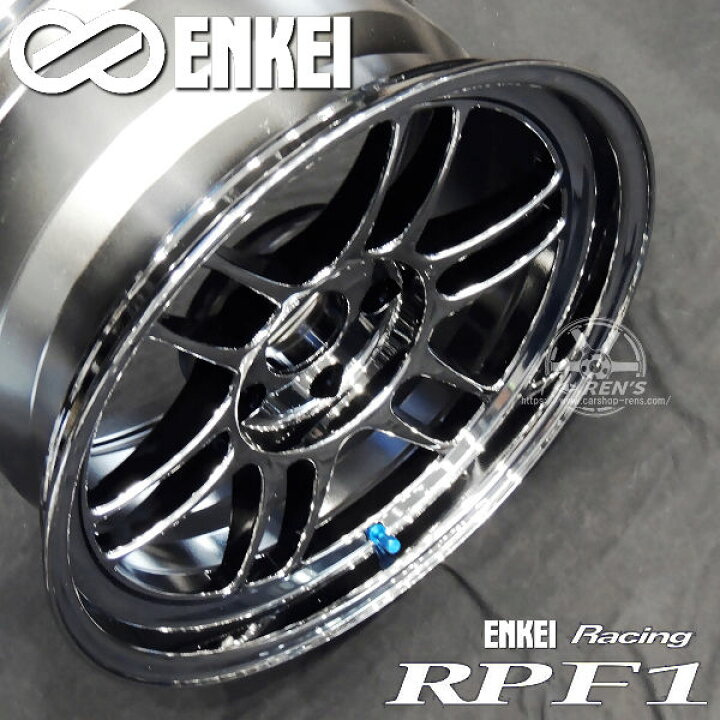 楽天市場】送料無料ENKEI エンケイエンケイ レーシング RPF1SBC メッキ 