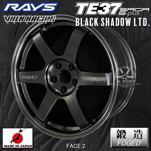 ݌ɂ bVrbN ^CvR TypeR FL5 / FK8RAYS CYVOLK RACING {N[VOTE37 SAGA S-plus Black Shadow LTD.}bggX[ZgubNiPHj 19C` 9.5J +45 5PCD120zC[4