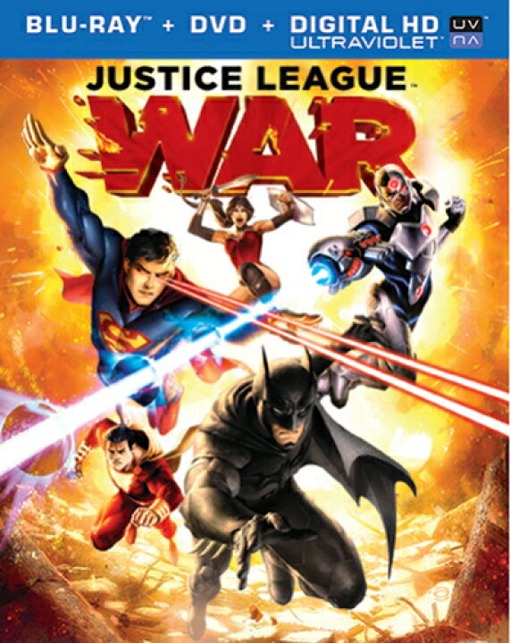 楽天市場】新品北米版Blu-ray！【ジャスティスリーグ・ウォー】 Justice League: War [Blu-ray/DVD]！ : RGB  DVD STORE／SPORTS＆CULTURE