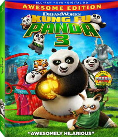 新品北米版Blu-ray！【カンフー・パンダ3】 Kung Fu Panda 3 [Blu-ray/DVD]！