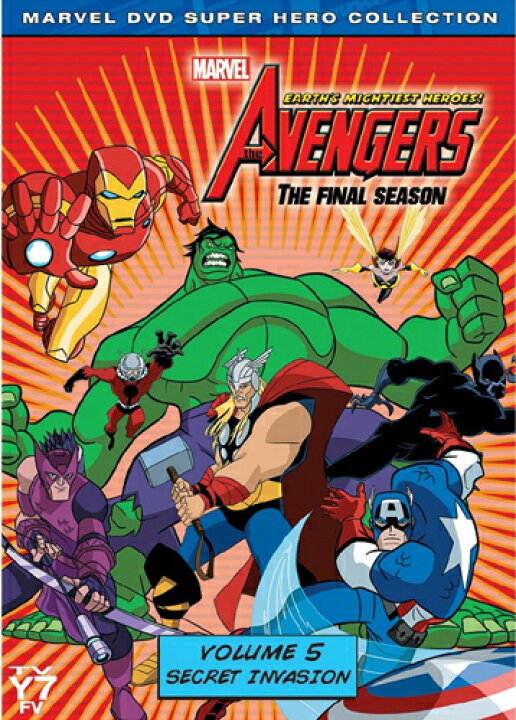 楽天市場 新品北米版dvd アベンジャーズ 地球最強のヒーロー 5 Avengers Earth S Mightiest Heroes 5 Rgb Dvd Store Sports Culture