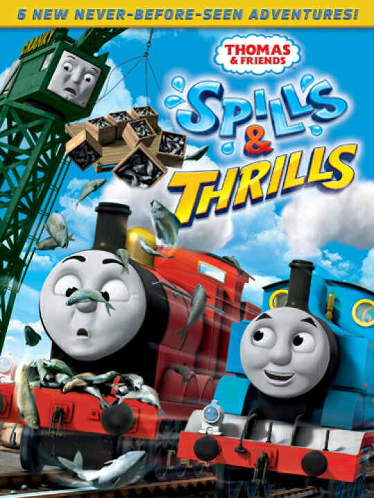 楽天市場 北米版dvd きかんしゃトーマス 6話 セット Thomas Friends Spills Thrills Rgb Dvd Store Sports Culture