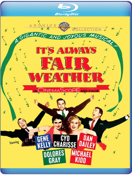 楽天市場 新品北米版blu Ray いつも上天気 It S Always Fair Weather Blu Ray ジーン ケリー Rgb Dvd Store Sports Culture