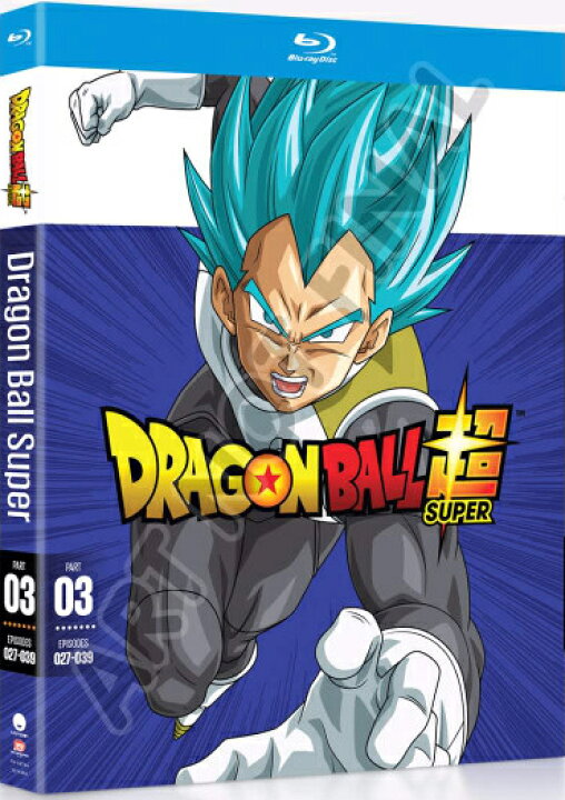 楽天市場 新品北米版blu Ray ドラゴンボール超 3 第27話 第39話 Rgb Dvd Store Sports Culture