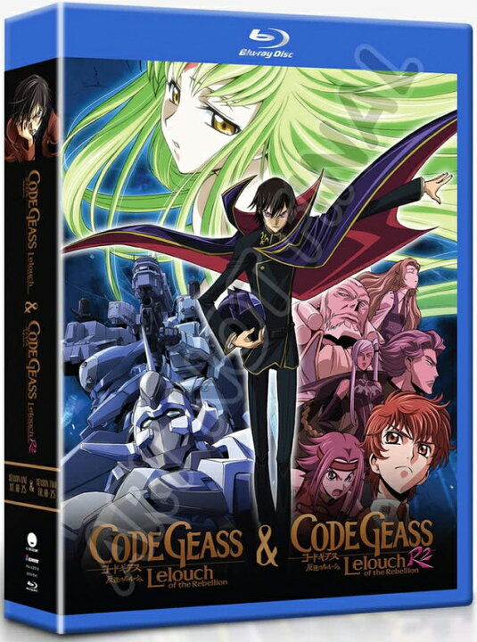 楽天市場 新品北米版blu Ray コードギアス 反逆のルルーシュ 第1期 全25話 コードギアス 反逆のルルーシュr2 第2期 全25話 Rgb Dvd Store Sports Culture