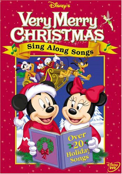 楽天市場 北米版dvd ディズニーと歌おう Disney S Sing Along Songs Very Merry Christmas Rgb Dvd Store Sports Culture